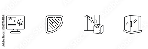 Chess game and strategy icon set featuring board pieces crossed swords knight and competitive tournament table furniture for vector illustration.