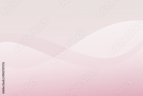 ピンクベージュの抽象的な波形グラデーション背景デザイン素材