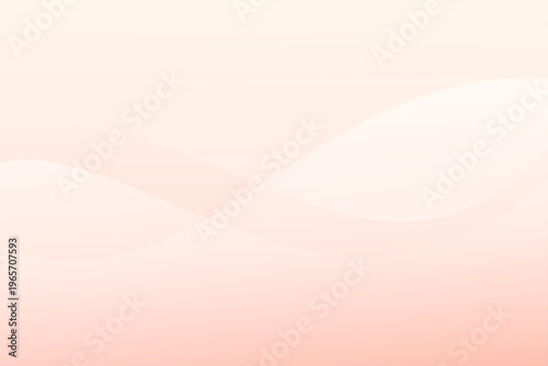 ベージュの抽象的な波形グラデーション背景デザイン素材