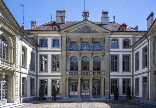 Erlacherhof, Bern City Chancellery, Bern Old Town, Inner City, Bern, Canton of Bern, Switzerland