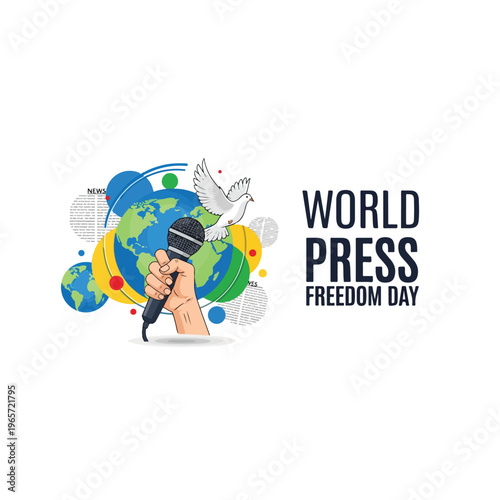 World Press Freedom Day promotes free media journalist safety and expression rights
