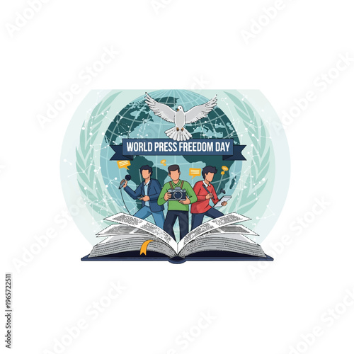 World Press Freedom Day promotes free media journalist safety and expression rights
