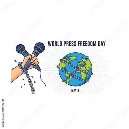 World Press Freedom Day promotes free media journalist safety and expression rights
