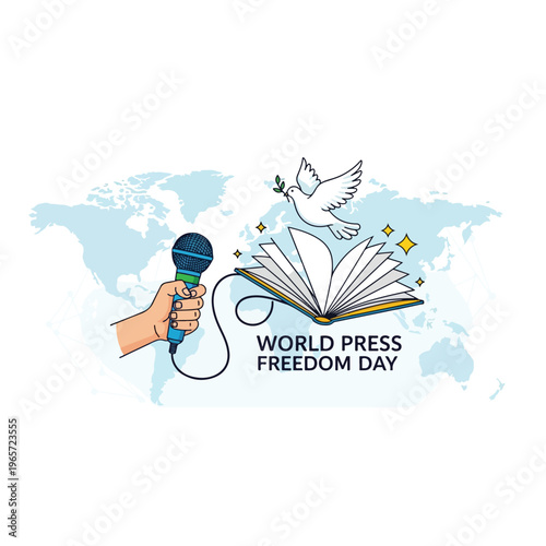 World Press Freedom Day promotes free media journalist safety and expression rights

