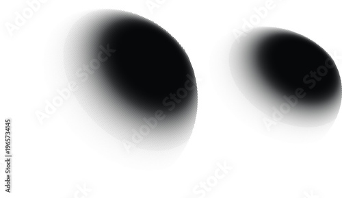 Black Soft Shadow Vector Element for Minimalist Product Photography Backdrop Design