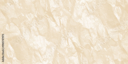 abstract beige crumpled paper texture background with organic folds and creases for elegant minimal graphic design