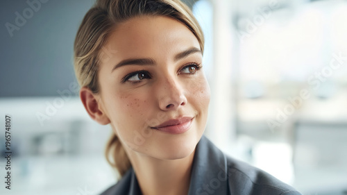 Sophisticated Professional Woman Reflecting on Business Idea Close Up Free Download Sophisticated Professional Woman Reflecting on Business Idea Close Up - GFXLoad