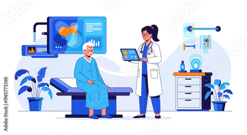 Modern Medical Examination of Senior Citizen