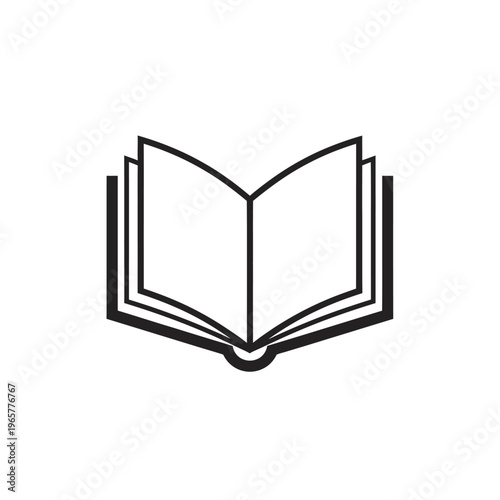 Illustration of an open book on Rabindra Jayanti celebration