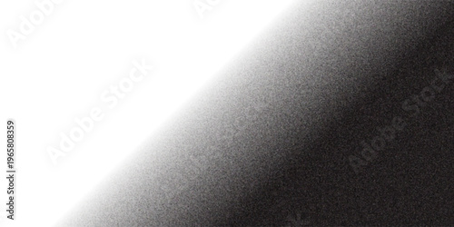 Grain stippled gradient. Faded stochastic dotwork texture. Random grunge noise background. Black dots, speckles or particles wallpaper. 