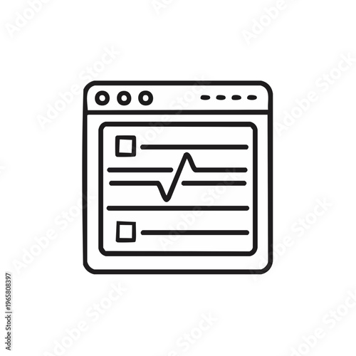 Browser window displaying a digital graph with data points and checkboxes