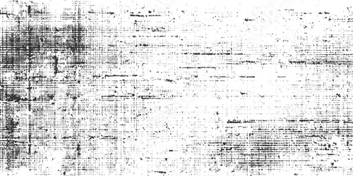 Black and white textured background with horizontal lines and scattered dots abstract grunge distressed