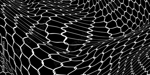 Net pattern. Rope net vector silhouette. Soccer, football, volleyball, tennis and tennis net pattern.