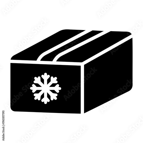 Isometric three dimensional geometric box composition featuring an intricate and highly detailed symbol on its surface