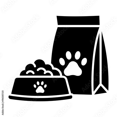 Stylized black and white vector illustration of a steam locomotive train with decorative puffing smoke