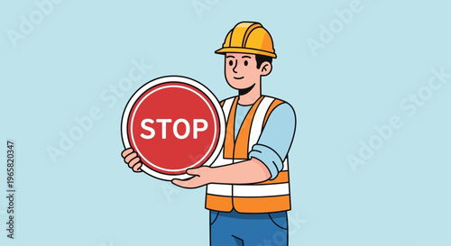 World Day for Safety and Health at Work construction site worker