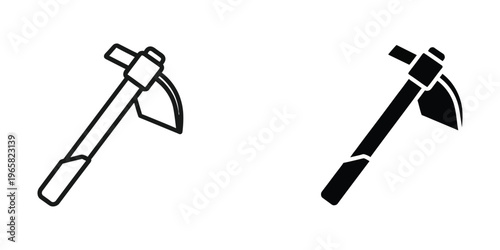 Comparison of traditional and modern pickaxe designs for mining and excavation tasks