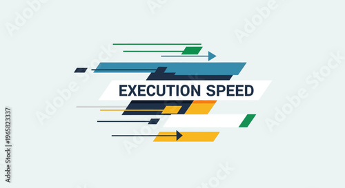 Execution Speed Graphic Design Elements Arrows.