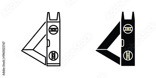 Comparison of standard and illuminated electronic terminal blocks in a triangular enclosure
