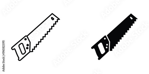 Comparison of a hand saw and a reciprocating saw blade design