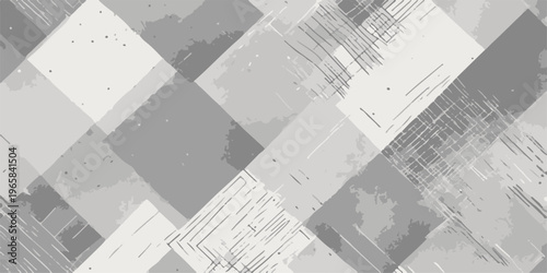 A vintage gray vector illustration featuring an abstract grunge texture with a business concept design and geometric lines on an old paper pattern wallpaper backdrop