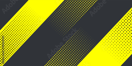 Dots halftone yellow and dark blue color pattern gradient grunge texture background. Dots pop art sport style vector illustration.