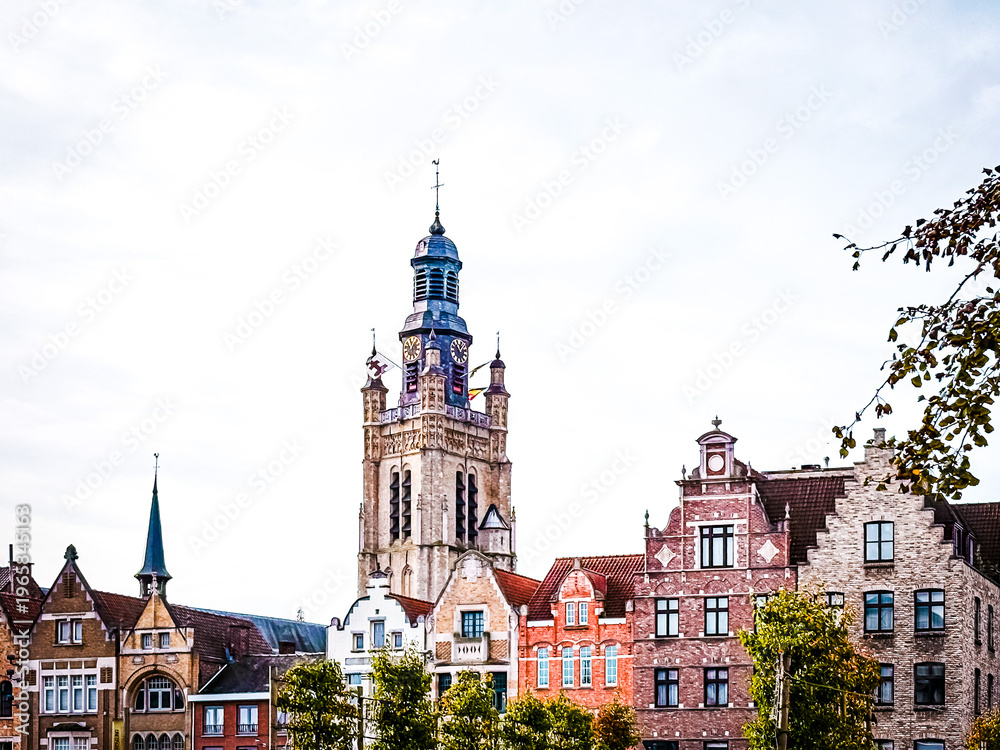 Obraz premium Roeselare is a Belgian city and municipality located in the Flemish province West Flanders.