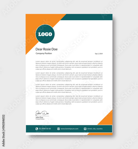Elegant Corporate Letterhead Design Template
Modern Professional Letterhead with Golden Accent
Creative Business Letterhead Design
Luxury Minimal Letterhead Template
Clean Corporate Letterhead with Lo