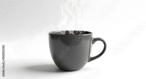 cup of coffee with steam