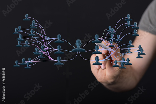 Visual representation of a ...
