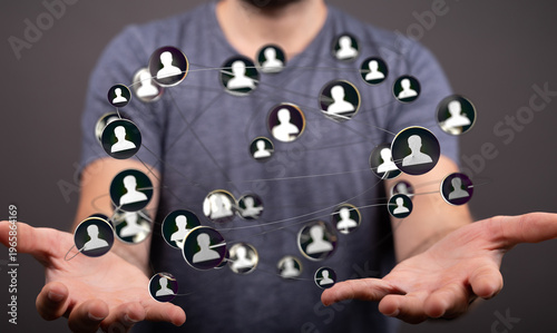Concept of networking, soci...