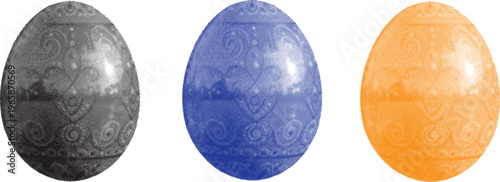 Pixelated Planets Displaying Varied Surface Textures and Color Schemes