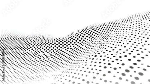 black and white dots