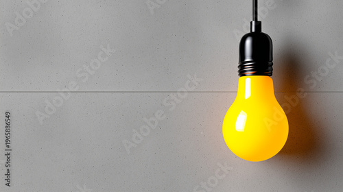Single Bare Lightbulb Hangi...