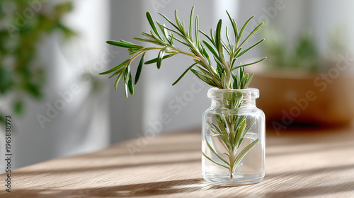 Single Sprig of Rosemary in...