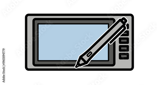 Graphic Design Stylus and Tablet Device.
