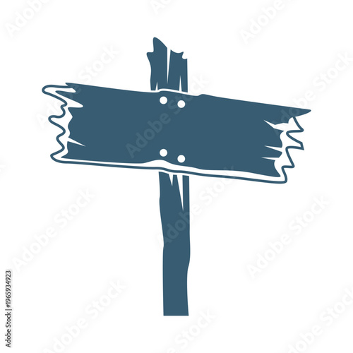 Signpost direction icon design