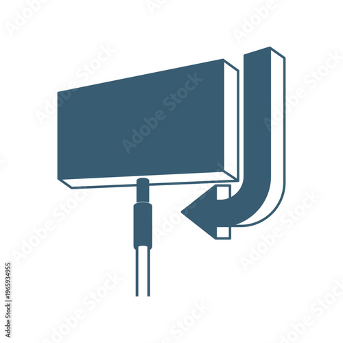 Signpost direction icon design