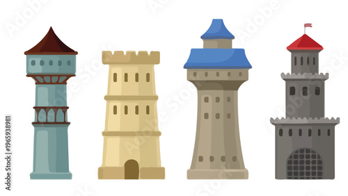 the tower of the castle