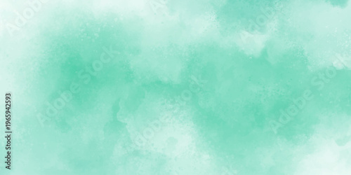 hand painted paste color and turquoise watercolor background. grunge paper texture, beautiful and colorful watercolor used for wallpaper, banners, design. vector texture background with bright color.