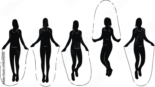 silhouette of a woman in a dress