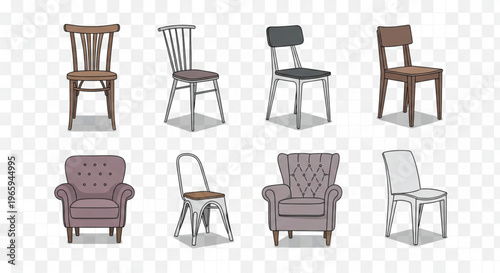set of chairs