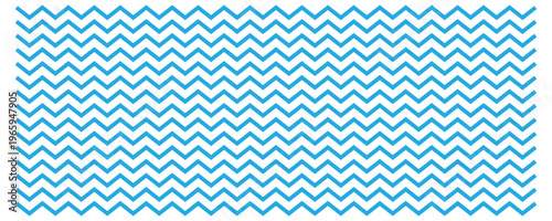 Simple blue zigzag line pattern for banner poster background. Zigzag lines forming a seamless pattern. Minimalist zigzag line design in a simple, modern style, element vector. Eps10