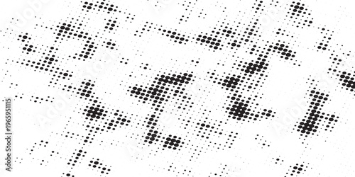 Abstract Halftone Dot Pattern Texture Background.