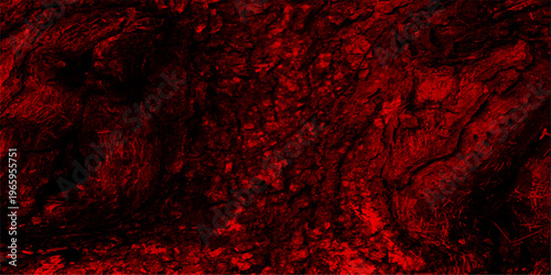Abstract dark red grunge background for cement floor texture. Dark red marble texture background with high resolution, Lava flows on the earth background. Beautiful stylist modern red texture