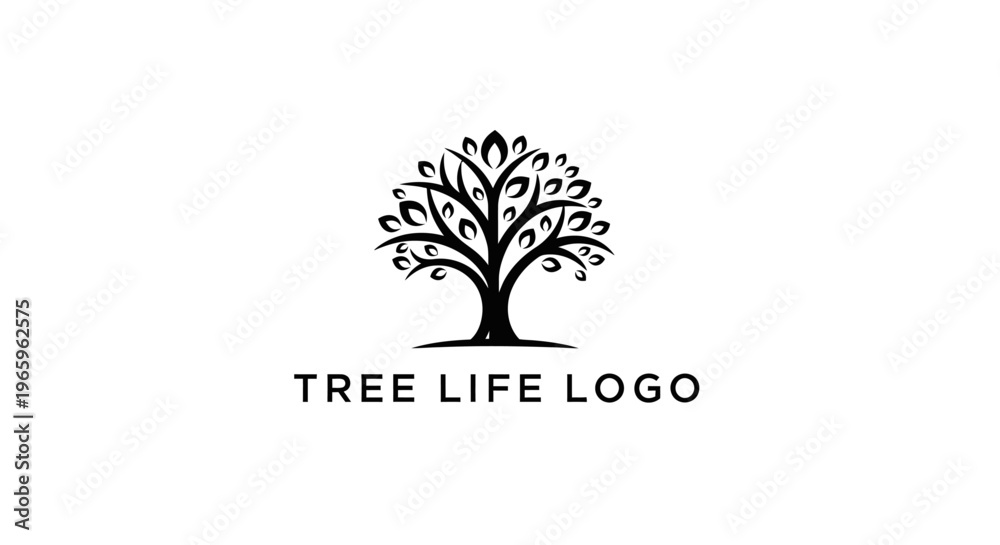 Obraz premium Tree Life Logo Design Element.