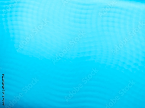 Blue aqua abstract bokeh shapes background