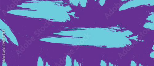 bstract purple and blue painterly background with expressive brush strokes for modern graphic design projects.