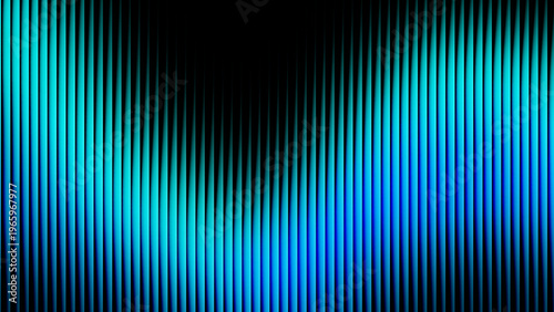 Abstract fractal background with blue gradient wave lines for wallpaper, technology, digital design