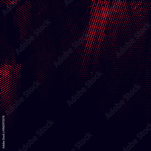 Halftone texture background | Modern creative abstract background with multi opacity color | Presentation background | Red vector illustration